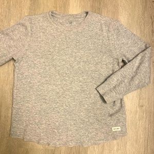 Gap boys sz medium thermal gray shirt